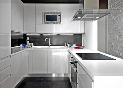 Kitchen design interior countertop