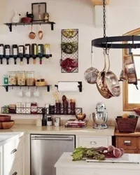 Jars in the kitchen interior