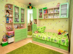 Children's bedroom kitchen interior