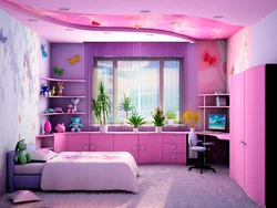Children's bedroom kitchen interior