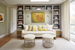 U-shaped living room interior