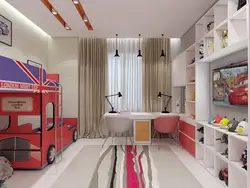 Room interiors children's kitchens