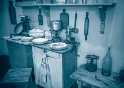 Vintage photos for the kitchen