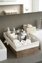 Bathtub with boxes interior