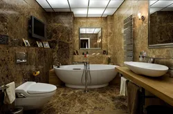 Banyoda təbii interyer