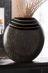 Ванна бөлмесінің интерьеріне арналған ваза