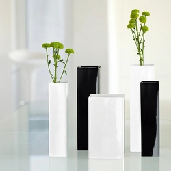 Vase for bathroom interior