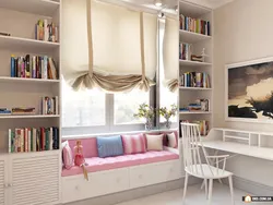 Children's bedroom interior window