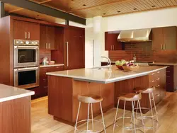 Kitchen Interior With Screen