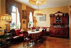 20th century kitchen interior