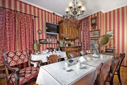 20th century kitchen interior