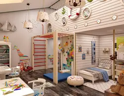 Children'S Bedroom Interior Wood