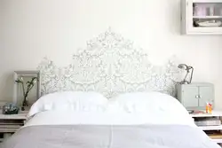 Интерьер спальни с узорами