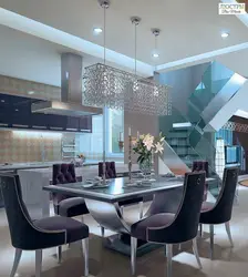 Kitchen Interior With Chrome