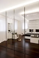 Interior living room bedroom mirrors