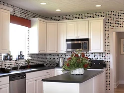 Kitchen interior with music