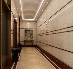 Hallway onyx in the interior