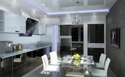 Kitchen Interior In M Style