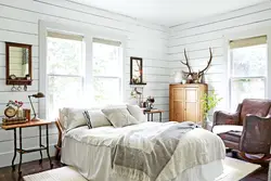 Living room bedroom interior country style