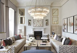 Living room interiors with two styles