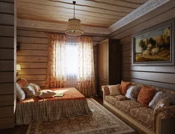 Interior Bedroom Living Room At The Dacha