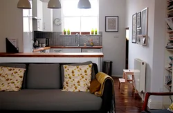 Bar Sofa In The Kitchen Interior