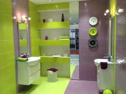 Bathroom interior with primavera tiles