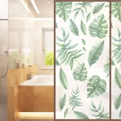 Self-adhesive film in the bathroom interior