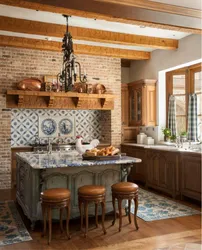 Country Tiles In The Kitchen Interior