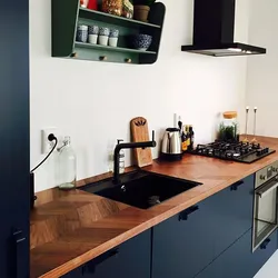 IKEA countertops in the kitchen interior