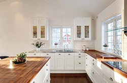 IKEA countertops in the kitchen interior