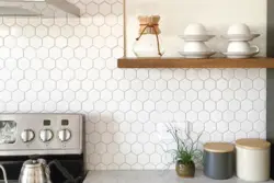 Honeycomb panels in the kitchen interior