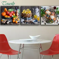 Painting for the kitchen with your own photographs