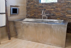 Stainless Steel In The Bathroom Interior