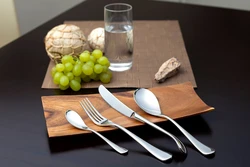 Cutlery In The Kitchen Interior