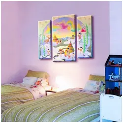 Paintings for the interior of a children's bedroom