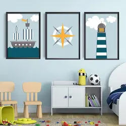 Картины для интерьера детской спальни