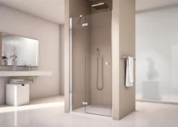 Shower Doors In The Bathroom Interior
