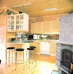 Kitchen Interior In A Closed Country House