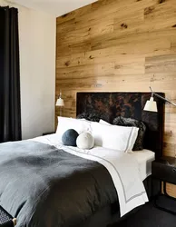 Wood Paneling In The Bedroom Interior