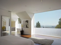 Bedroom interior from floor to ceiling