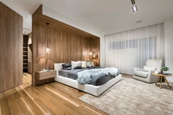 Bedroom interior from floor to ceiling