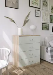 Chest of drawers in the interior of the living room and bedroom