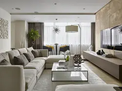 Tall living room design