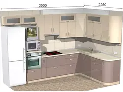 Дизайн кухни 1600