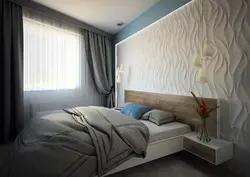 Дизайн спальни перья