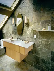 Natural bathroom design