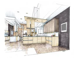 Technical kitchen design