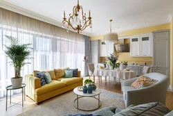 Sunny living room design
