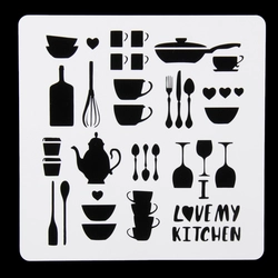 Stencil kitchen design